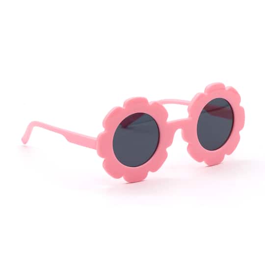 Summer Kid&#x27;s Pink Flower Sunglasses by Creatology&#x2122;